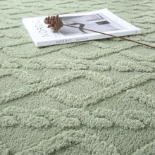 Alfombra trenzada de poliéster, diseño moderno y elegante, 1.40 x 200 cm - 140 x 200 cm - Ver 7