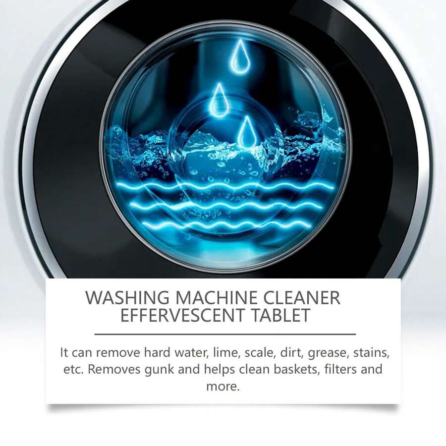 1 Piece Of Washing Machine Cleaning Tablets For Drum Washing Machine