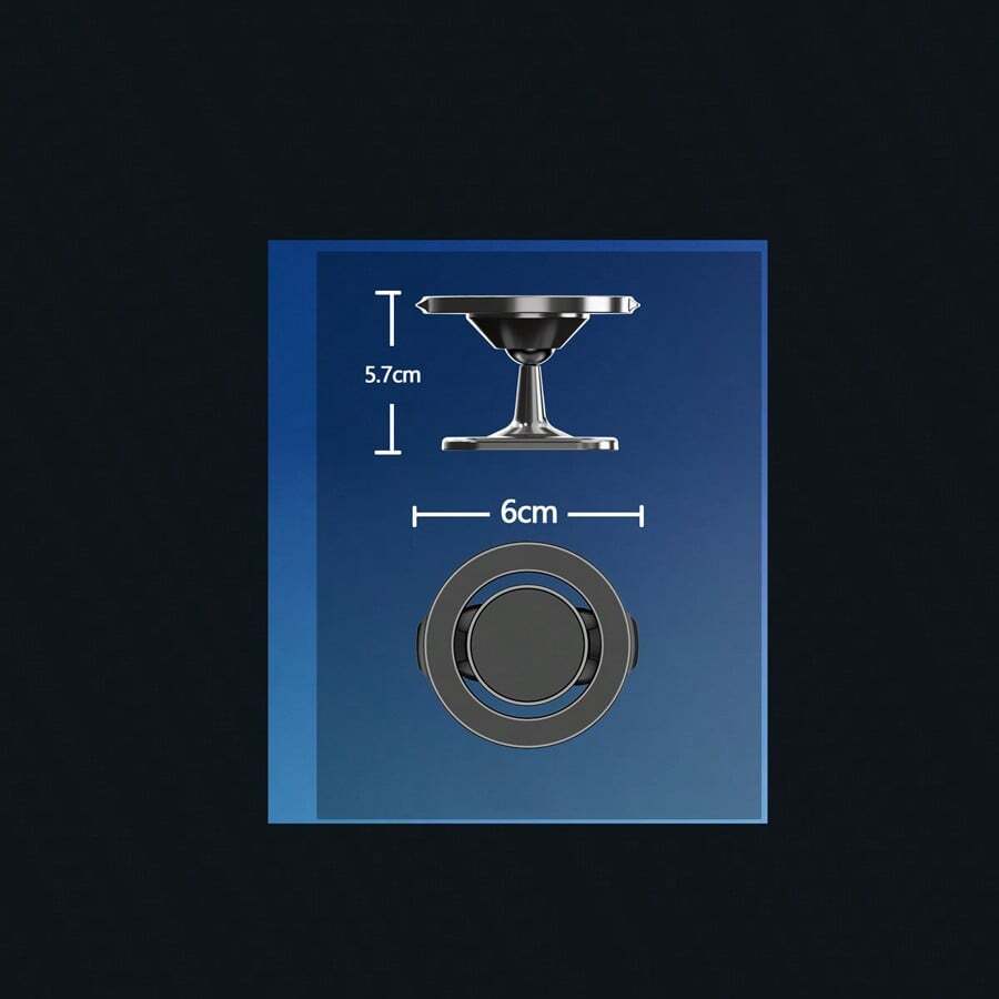 1pc Car Dashboard Phone Holder Extension Arm Navigation Mount