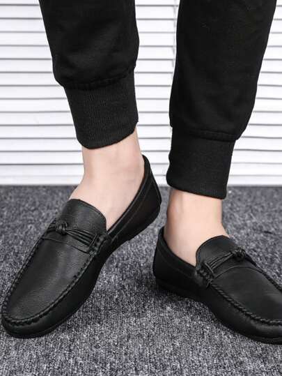 Zapatos de verano de moda para hombre, mocasines Penny antideslizantes y resistentes al desgaste, los talla grande vendidos, tallan una talla pequeña