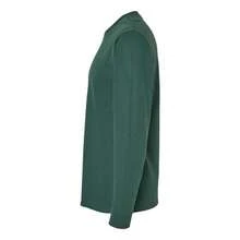 Hanes Essential-T Long Sleeve T-Shirt - (SA90) - 綠色 - 查看 3
