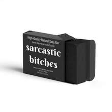 Sarcastic Brands Sarcastic  Organic Charcoal Soap Bar 120g With Goats Milk And Lavender - Multicolor - View 2