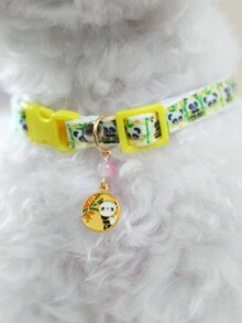 PETCIRCLE 1 chiếc vòng cổ cho chó và mèo, phụ kiện trang trí vòng cổ cho thú cưng nhỏ, phong cách Trung Hoa - Vòng cổ gấu trúc - Nhiều màu - Xem 5