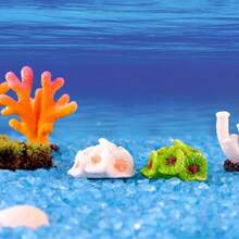 San hô nhựa chân thực cho bể cá, bể cá, rùa, phụ kiện trang trí mini, đồ trang trí sao biển - nhiều màu - Xem 12