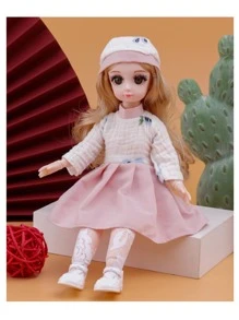 Muñeca BJD realista de 12 pulgadas, ropa y accesorios exquisitos, muñeca de juego de roles, diversión para niños, excelente valor, se vende por separado - multicolor - Ver 9