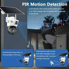 VERTO V380pro 4G IP 摄像机 8MP CCTV 双镜头自动跟踪户外 4K 安全监控 PTZ 摄像机、无线 4G 摄像机、IP 摄像机、PTZ 摄像机、环形摄像机、无监控摄像机、CCTV 摄像机、宠物摄像机、智能室外室内 PTZ IP 监控摄像机、自动跟踪、报警和彩色夜视 - 4G款-8MP超高畫質相機(支援sim卡連接) - 查看 10