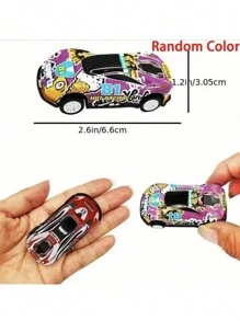 10 pièces / 20 pièces / 30 pièces Voiture miniature à inertie, taille constante, convient pour les articles de fête d'enfants, les jouets de course de voitures, les fournitures pour Pâques et Noël, les cadeaux de fête, idéal pour les garçons et les filles. Le style sera envoyé aléatoirement, voitures, voitures jouets, jouets pour garçons, retour à l'école