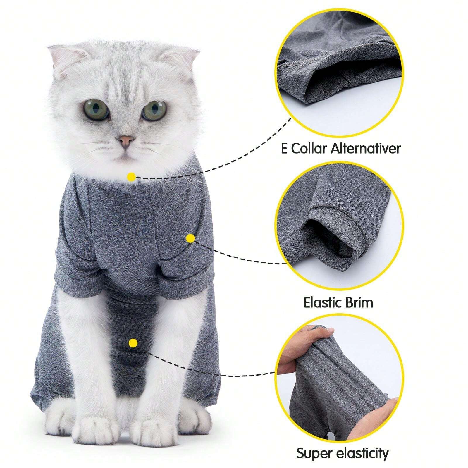 Pet Cat AntiShedding FourLegged Clothes Cat Clothes Cat Clothes Cat