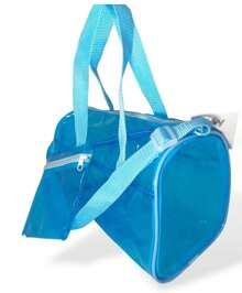 Suitcase Bag Transparent Crystal Swimming/Beach/Ballet - 淺藍色 - 查看 2