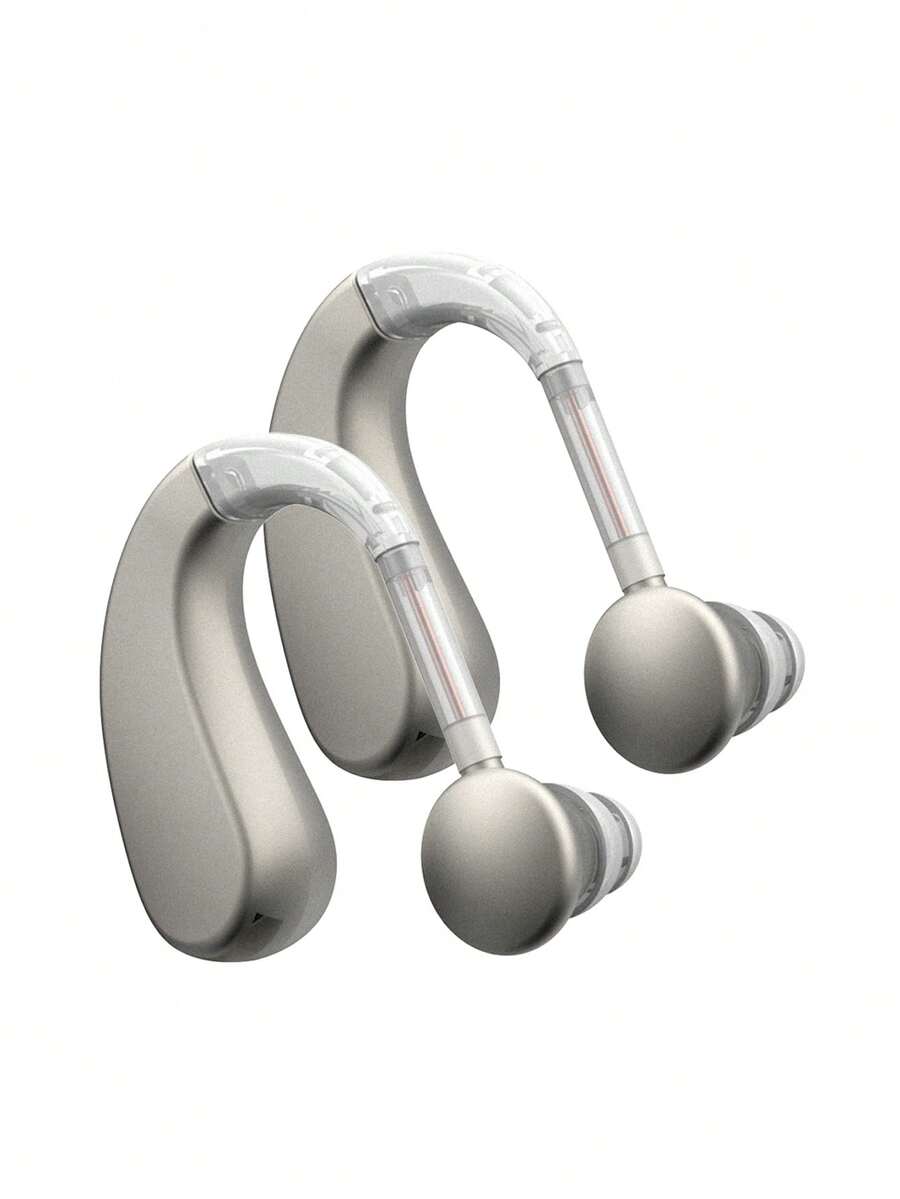2PCS Hearing Aids For Seniors, Nearly Invisible Rechargeable Digital