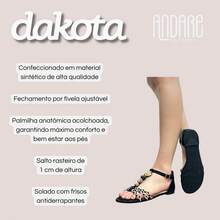 Dakota Comfort Women's Flat Sandal With Original Stonework - 黑色 - 查看 8