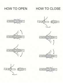 1pc Fashionable And Splendid Three-Pronged Classic Cubic Zirconia Men's Necklace