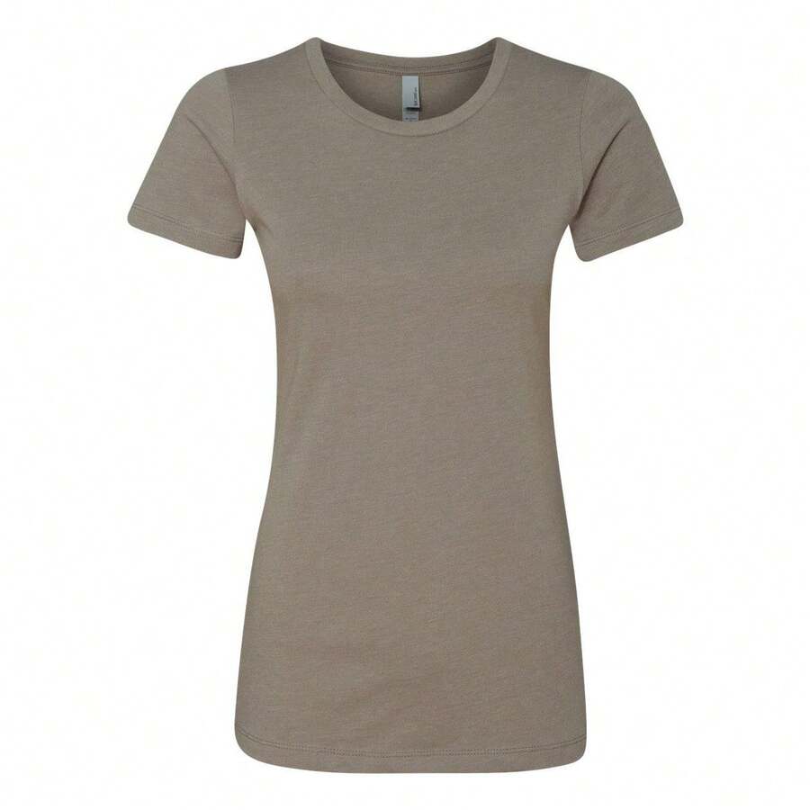 Womens CVC T-Shirt (Warm Grey) - Xám - Xem 1