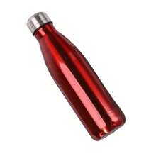 Smooth Stainless Steel Thermal Bottle 500ml Gym Fitness - Bạc - Xem 4