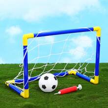 1 Set Kids Soccer Net Kids Sports Soccer Goal,With Portable & Detachable Goal,Sports Mini Soccer Goal Set Portable Backyard Indoor Mini Football Net Football Goal Door Training Game Toy,Perfect For Indoor/Outdoor Play, Family Bonding, Birthday & Holiday Gifts