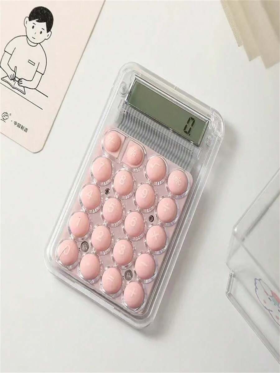 Mini Calculator Small Handheld CalculatorPocket Size Calculator Cartoon