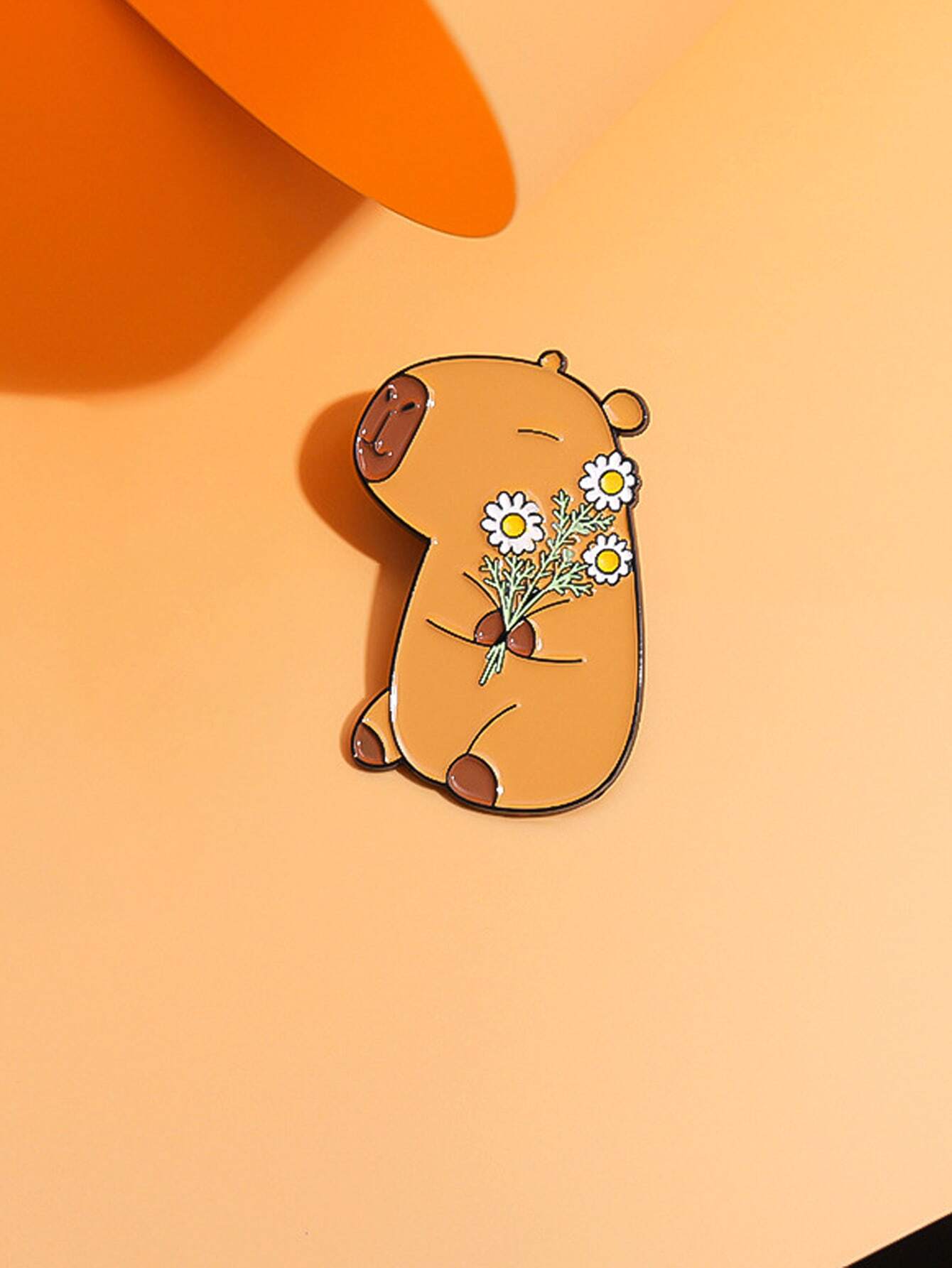 1pc Funny Turtle Enamel Pins Custom The Turtle With Gun Badges ,Cute