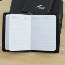 1 件小笔记本、迷你口袋笔记本、便携式笔记本、电话簿、A7 笔记本（部分配件，随机颜色） - 彩色 - 查看 6