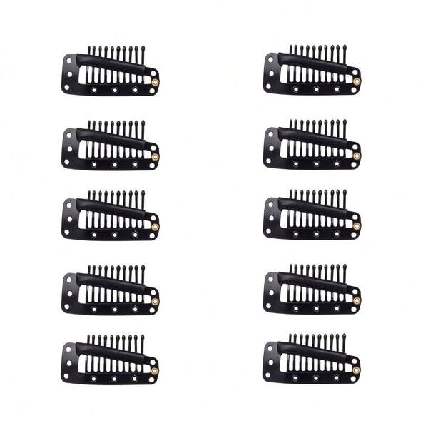 Presilhas Tic-Tac Com Silicone Nas Pontas - 15 Unidades