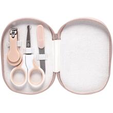 Manicure Kit With Buba Case, Scissors, Nail Clippers And File - Rosa Pálido - Ver 3