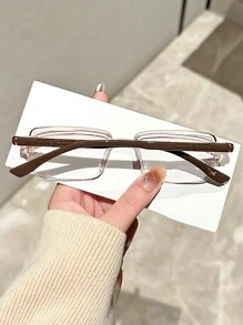 Bộ 3 kính vuông cổ điển không gọng, +1.0 đến +4.0, dành cho phụ nữ, phụ kiện cho kính nữ - Nhiều màu - Xem 3