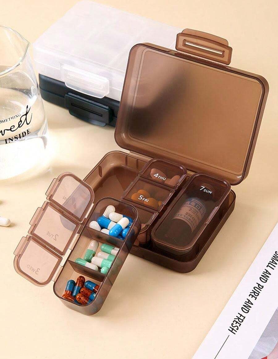 Portapillole Portachiavi In Acciaio Inox - Impermeabile, Piccolo Per Medicine E Vitamine - Foto 14