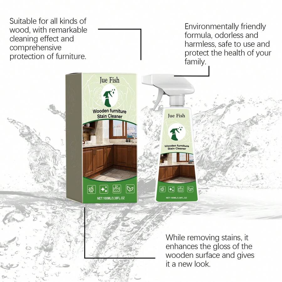 1 Wooden Furniture Cleaner To Remove Stains Dust To Remove Mildew Odor