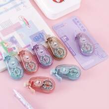 1/2/4 Gói Băng keo hai mặt, Không axit & Lưu trữ, Con lăn băng keo vĩnh viễn, Dụng cụ phân phối băng keo cho đồ thủ công & sổ lưu niệm (0,24" x 158") - Nhiều màu - Xem 10