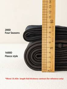 1pc Kids Faux Pantyhose Tights, See-Through High Stretch Breathable Can Be Worn Outerwear, Thicken Velvet Lining, Girls