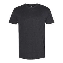 Next Level Unisex Sueded T-Shirt - 60% Cotton/40% Polyester - (SA3497) - Màu xám đen - Xem 1
