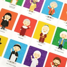 1set Mighty Philosophers Card Board Game Cards Suitable For Party Halloween Christmas, Gaming Gift - Multicolor - View 5