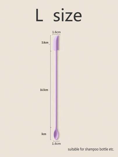 1pc Grande Espátula Raspadora de Base de Silicone