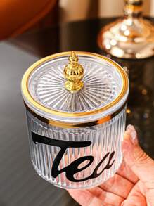 1pc/4pcs/Set Plastic Multifunctional Storage Jars, Sealed Canisters For Living Room, Dining Room, Kitchen, Tray Set For Cereal, Candy, Cookies, Bread, Suitable For Outdoor, Wedding, Party, Gift, Birthday, Christmas Gift