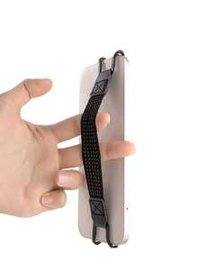 手机防摔带 弹力带 弹性手机手带 单手操作 防摔带扣 创意防摔 防滑 防掉落装置 适合男女 旅行日常生活使用 适合学生宿舍 旅行必备品 - 彩色 - 查看 8