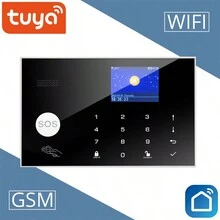 EMASTIFF Hệ thống báo động có dây không dây cho nhà thông minh chống trộm an ninh 433MHz WiFi GSM báo động không dây Tuya Smart House điều khiển ứng dụng - màu đen - Xem 7