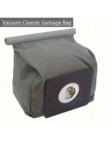 3 件装吸尘器集尘袋，吸尘器替换垃圾袋，灰色吸尘器集尘袋替换