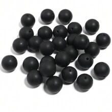 20 件/包硅胶糖果色圆珠，适合制作珠宝，可爱的 DIY 配件 - 20個/包 - 查看 26