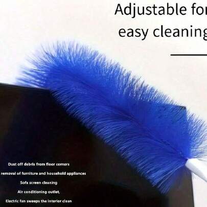 1 件，风扇刷，排水刷，纱窗刷，百叶窗刷，柔性清洁刷，家用沙发除尘刷，多用途除尘刷，适用于风扇，家具，沙发，百叶窗，清洁用品，清洁工具