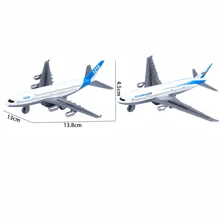 1 chiếc máy bay đồ chơi trẻ em, đồ chơi mô hình máy bay chở khách bằng hợp kim, Boeing/Airbus, nhiều kiểu dáng và màu sắc - Nhiều màu - Xem 6