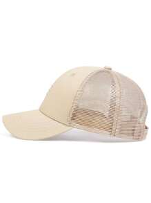 1pc boné de beisebol masculino triplo bordado, chapéu casual ajustável com proteção UV para atividades ao ar livre, viagens de primavera/verão, festa na praia