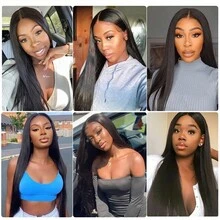 1 件装真人发束雷米自然黑色直发束真人发接发女士 - Natural Black - 查看 3