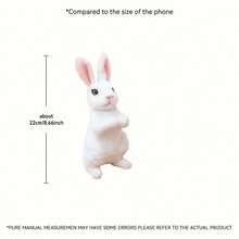 Imitation Bunny Plush Toy White Rabbit Doll - Simulation Bunny - View 3