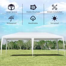 Lifezeal 10'x20' Outdoor Party Wedding Tent Heavy Duty Canopy Pavilion - White - View 5