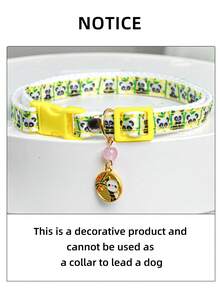 PETCIRCLE 1 chiếc vòng cổ cho chó và mèo, phụ kiện trang trí vòng cổ cho thú cưng nhỏ, phong cách Trung Hoa - Vòng cổ gấu trúc - Nhiều màu - Xem 4
