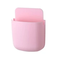 رف تخزين مثبت على الحائط قطعة واحدة، مصنوع من البلاستيك، سهل التركيب، ذو سعة تحميل عالية، ألوان وأنماط قابلة للتخصيص، مناسب للديكورات والضروريات اليومية أو أغراض الحمام، منظم تخزين المنزل، قابل للاستخدام في غرفة النوم والمعيشة والمطبخ والحمام وأكثر من ذلك