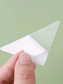 10/20/30pcs Self-Adhesive Collar Stays - Transparent Non-Woven Fabric Shirt Collar Stiffeners, Fashionable Style For Men