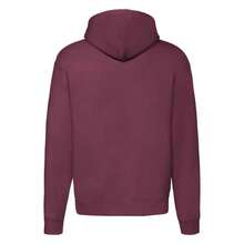 Fruit Of The Loom Unisex Adult Premium Full Zip Hoodie - 70% Cotton/30% Polyester - 280gsm - (PC5444) - 酒紅色 - 查看 2