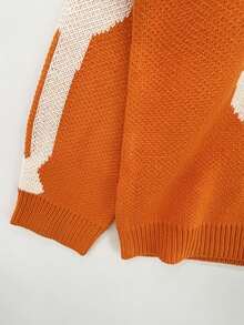 High-Quality Halloween-Style Skeleton Rib Knitted Sweater Crewneck Fashion - Multicolor - View 5