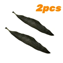 Golden Small Bodhi Leaf Incense Holder - Exquisite Aromatherapy Ornament With Space-Saving Horizontal Design For Household Indoor Use - Inspired By Traditional Japanese Style, Compact And Beautiful Gifts Birthday Graduation