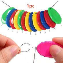 1 件-51 件穿线工具套装,小型穿针器,适用于缝纫、刺绣、绗缝、十字绣(颜色随机) - 彩色 - 查看 9